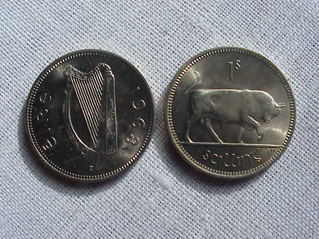 Irish coins